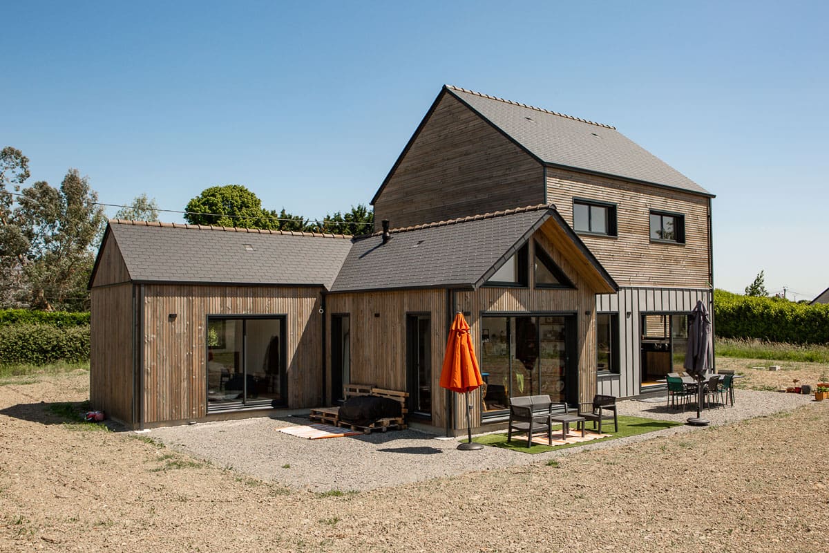 Réalisation de maison à ossature bois par Esyom Bois autour de Dijon